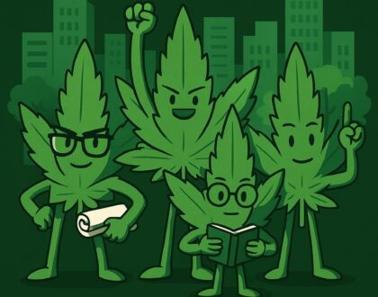 Con dignidad y sin miedo! El derecho al espacio público también es cannábico